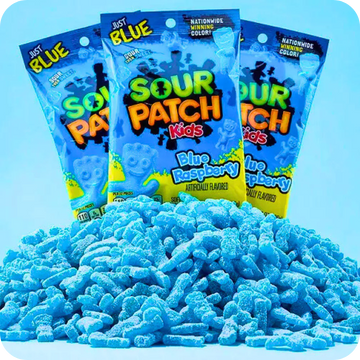 Sour Patch Kids Kék Málna